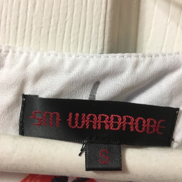 Cream color with print dress - Picture 3 of 3